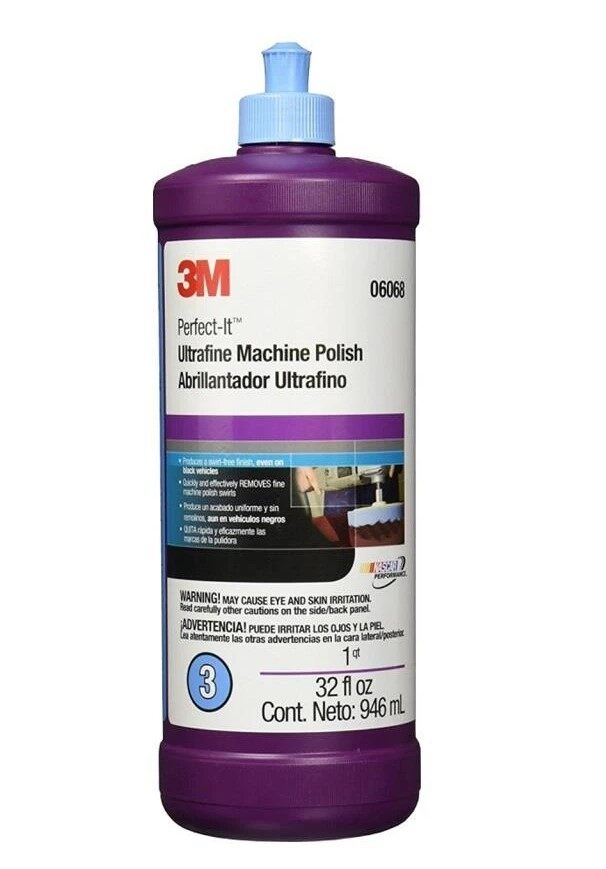 3M น้ำยาขัดเงา สำหรับรถสีเข้ม 6068