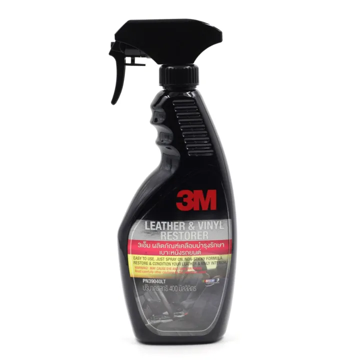 3M Leather Vinyl Restorer ผลิตภัณฑ์เคลือบบำรุงรักษาเบาะหนังรถยนต์
