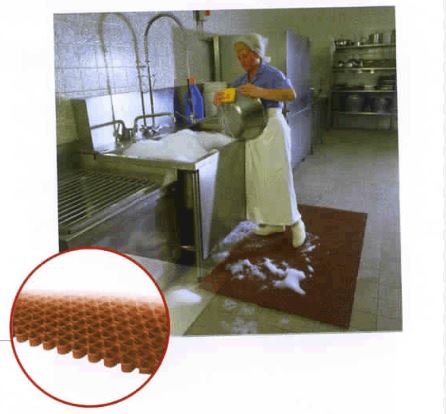 3M Safety-walk Cushion Matting 5100 พรมลดความเมื่อยล้าและกันลื่น รุ่น 5100 